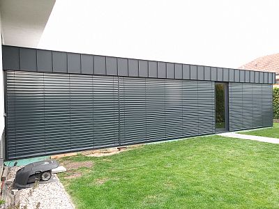 Instalace dálkově ovladatelných venkovních žaluzií Z 90 v Pardubicích